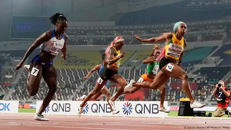 Fraser-Pryce Wins 100m Gold At Worlds – DW – 09/29/2019