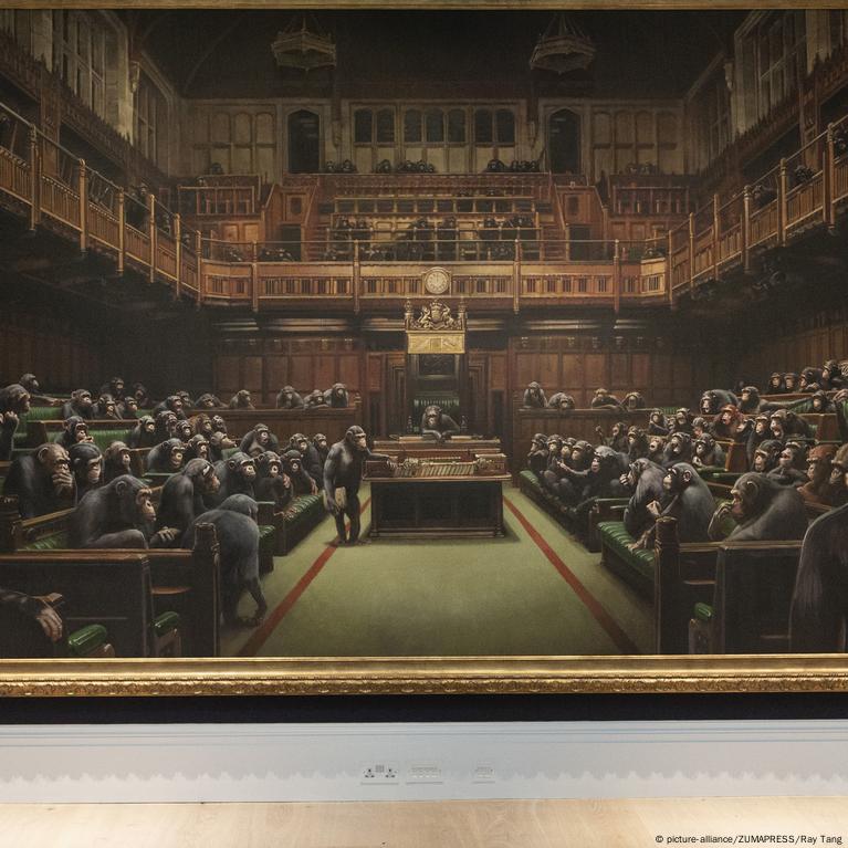 banksy parliament