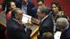 Peru Premierminister Salvador del Solar und Pedro Olaechea Peru Premierminister Salvador del Solar und Pedro Olaechea
