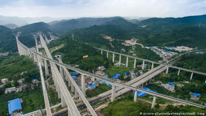 China Guiyang Infrastrukturausbau Neue Seidenstraße
