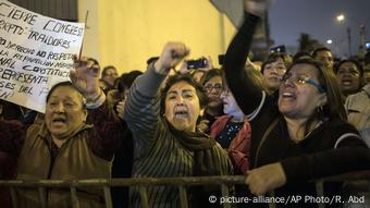 Peru Lima Protest Regierungskrise