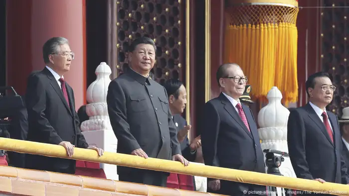 Peking Parade 70 Jahre Volksrepublik China Ansprache Xi