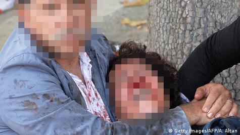 Türkei Opfer des Selbstmordattentates während der Friedensdemo im Oktober 2015