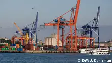 The Port of Haydarpaşa in Istanbul, Turkey, August 2019
