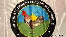 2.10.2019, Deutschland, Die Fahne der mosambikanischen Partei MDM.