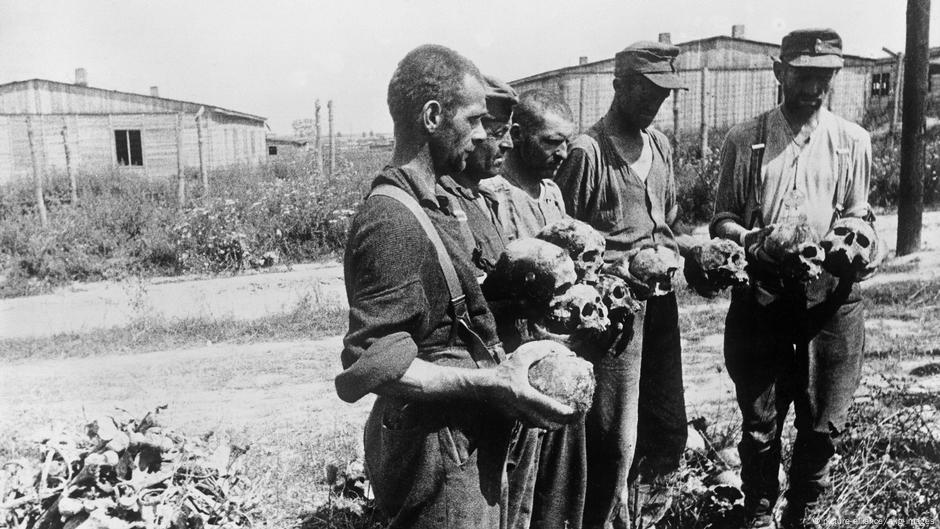 Crvena armija 1. Beloruski front, zatekla je u logoru samo još oko 1000 sovjetskih ratnih zarobljenika - slika je nastala posle oslobađanja logora krajem jula 1944.