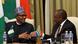 Südafrika Muhammadu Buhari und Cyril Ramaphosa Südafrika Muhammadu Buhari und Cyril Ramaphosa