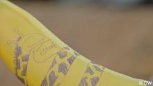 La banana, arte en la piel