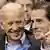 Candidato presidencial dos EUA  Joe Biden e filho Hunter