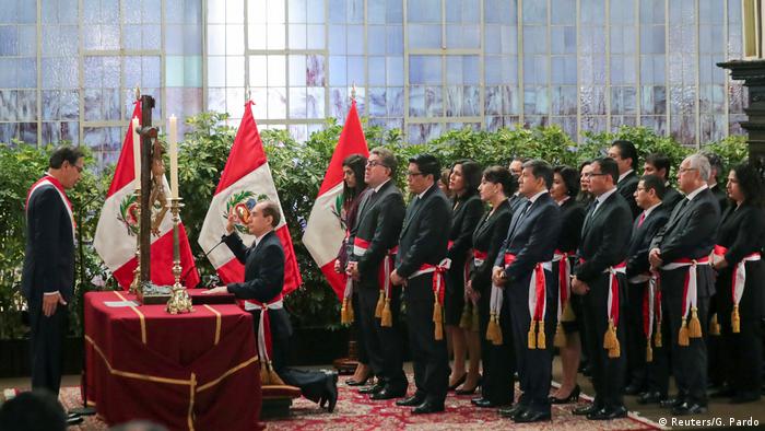 Peru Lima | Ernennung neues Kabinett - Martin Vizcarra, Präsident