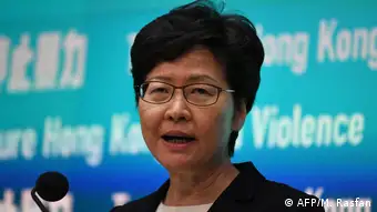 Hongkang PK Regierungschefin Carrie Lam