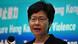 Hongkang PK Regierungschefin Carrie Lam Hongkang PK Regierungschefin Carrie Lam