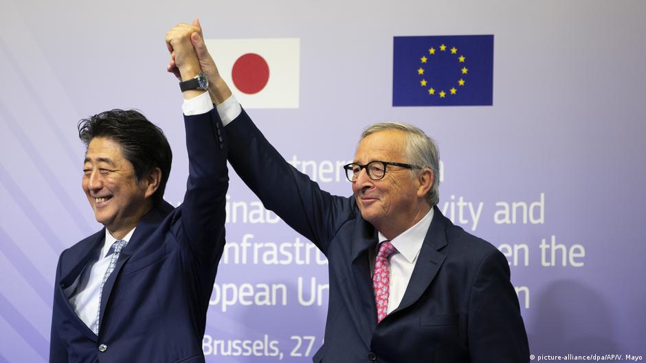 EU-Japan take on China's BRI with own Silk Road