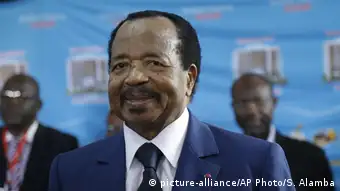Kamerun Präsident Paul Biya
