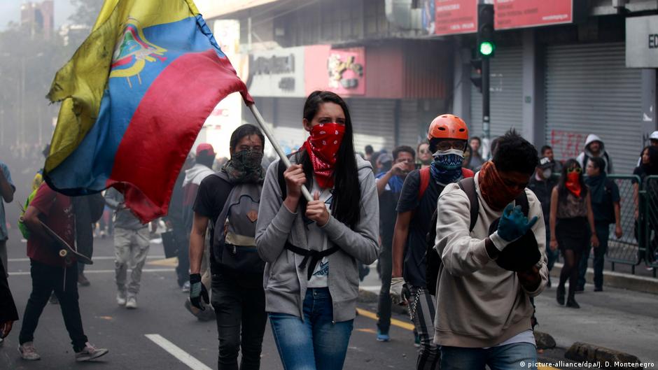 More than 470 arrested in Ecuador over fuel prices | News | DW - Vimarsana News