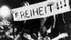 "Sloboda!!!", stoji na transparentu istaknutom na prosvjedima u Leipzigu "Sloboda!!!", stoji na transparentu istaknutom na prosvjedima u Leipzigu