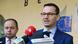 Premier Morawiecki i minister Konrad Szymański Premier Morawiecki i minister Konrad Szymański