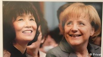 Huong Trute i Angela Merkel 2008.