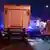 Deutschland Limburg Lastwagen rammt Fahrzeuge