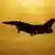 An F16 fighter jet flies over South Korea