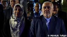 Mohammad Javad Sarif, iranische Außenminister und seine Ehefrau, Maryam Imanieh.
Stichwörter: Iran, Zarif, Sarif, Maryam Imanieh, Quelle: MEHR/ B. Tofighi