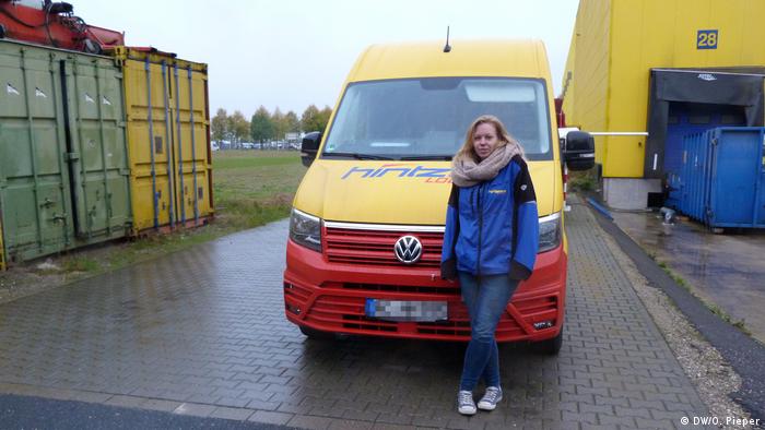 Deutschland Eschweiler | Hintzen Logistik | Kathi Radtke, LKW-Fahrerin