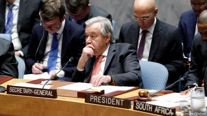 USA Antonio Guterres UN Sicherheitsrat (Imago Images/Xinhua)