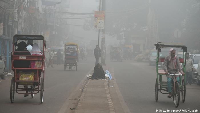 Indien: Umweltbelastung und Luftverschmutzung in Neu-Delhi