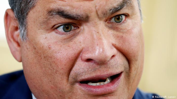 Belgien Interview Rafael Correa (Reuters/F. Lenoir)