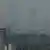 Céu cinza de poluição em Londres