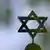 Звезда Давида над куполом синагоги в Галле