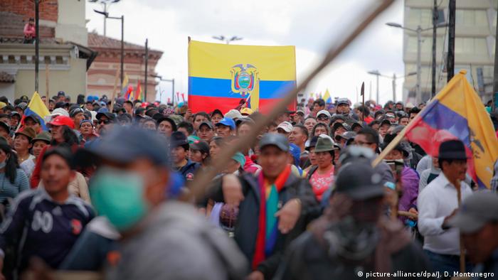 Ecuador Proteste