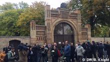 Gedenkfeier in Halle, 10. 10. 19, nach dem Terroranschlag auf eine Synagoge