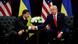 Дональд Трамп і Володимир Зеленський, Нью-Йорк, 25 вересня 2019 року Дональд Трамп і Володимир Зеленський, Нью-Йорк, 25 вересня 2019 року