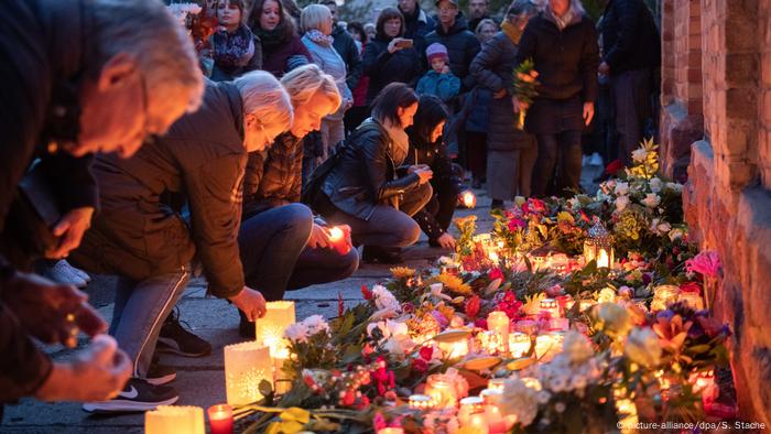 Nach Angriff in Halle/Saale - Trauer