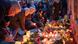 Candles and flowers in Halle/Saale Candles and flowers in Halle/Saale