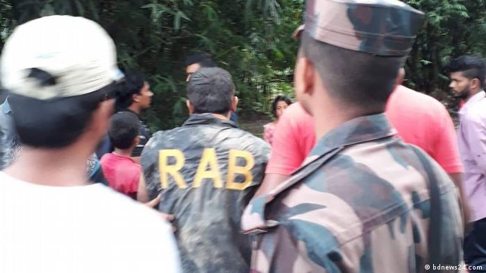 Bangladesch Rapid Action Battalion RAB Indien Grenze