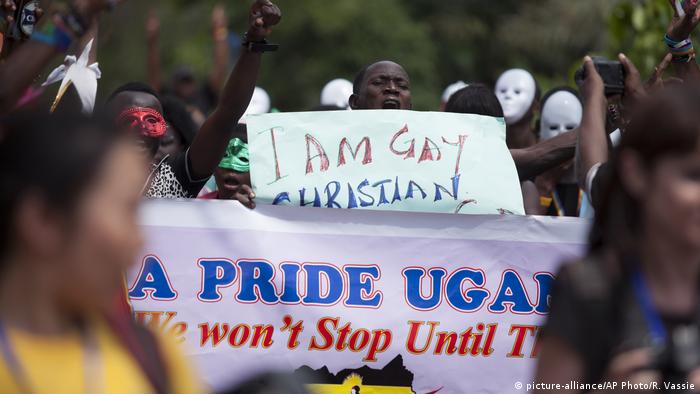 The last public gay pride parade in Uganda in 2014