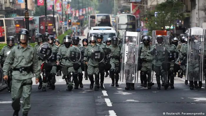 China Hongkong l Anti-Regierungsproteste - Sicherheitskräfte
Hongkong China l Anti-Regierungsproteste