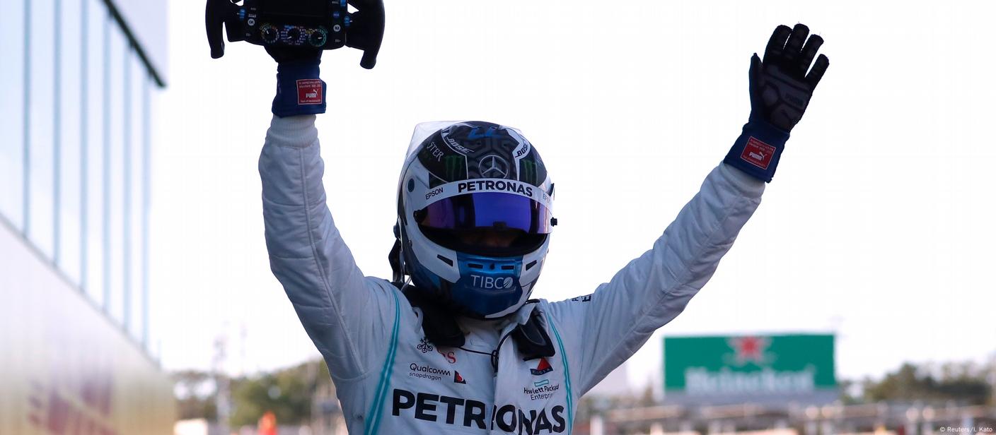 F1 Valtteri Bottas 2019 1/5ヘルメットサイン入り。 The helmet of Valtteri Bottas (FIN) Mercedes AMG F1