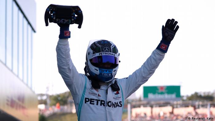 Sport Formel 1 - Großer Preis von Japan l Jubel Valtteri Bottas
