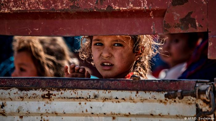 Syrien Hasakeh Provinz Flüchtlinge Türkei Invasion
