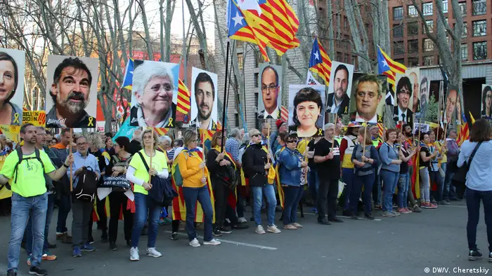 Spanien Justiz Urteil katalonische Separatisten