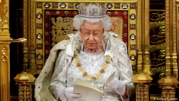 Großbritannien London | Wiedereröffnung des Parlaments - Queen Elizabeth II
