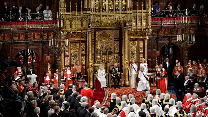 Großbritannien London | Wiedereröffnung des Parlaments - Queen Elizabeth II