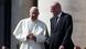 Pope Francis and Domenico Giani talking. Pope Francis and Domenico Giani talking.