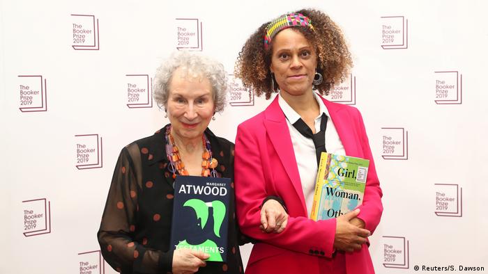 Margaret Atwood and Bernardine Evaristo