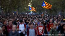 Weiter Proteste in Barcelona