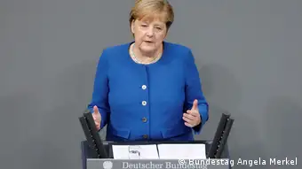 Bundestag Angela Merkel
