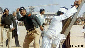 Auch in anderen Ländern wird die Prügelstrafe praktiziert wie hier in Pakistan. (Foto:Abdul Sabooh)